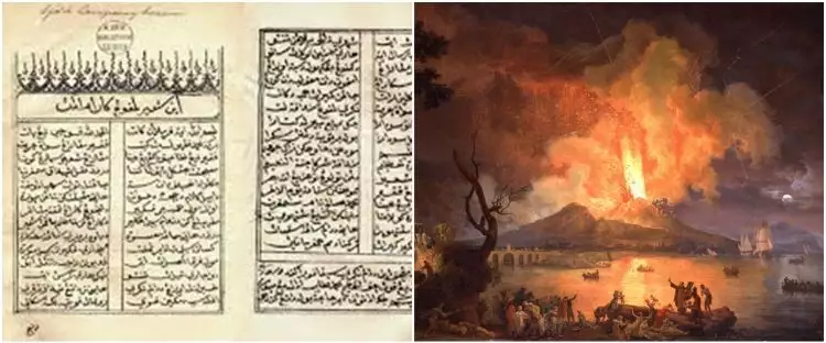 5 Fakta Syair Lampung Karam tentang letusan Gunung Krakatau 1883