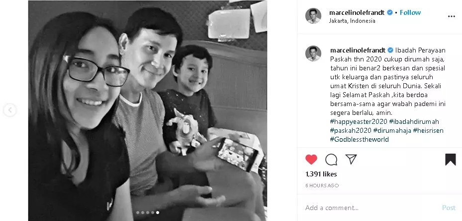 Seleb ini merayakan Paskah di rumah Berbagai sumber Seleb ini merayakan Paskah di rumah Berbagai sumber