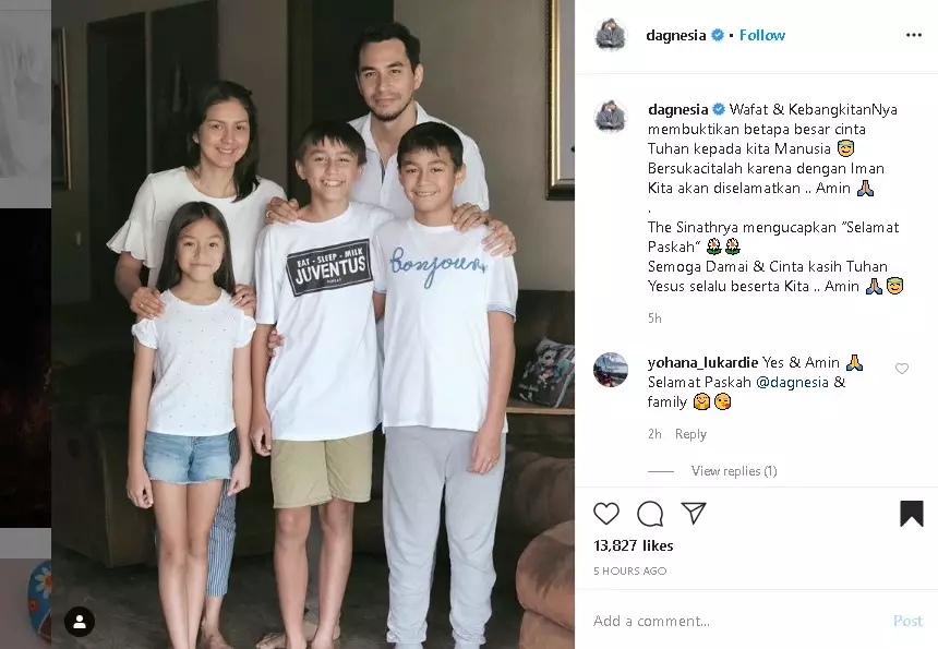 Seleb ini merayakan Paskah di rumah Berbagai sumber Seleb ini merayakan Paskah di rumah Berbagai sumber