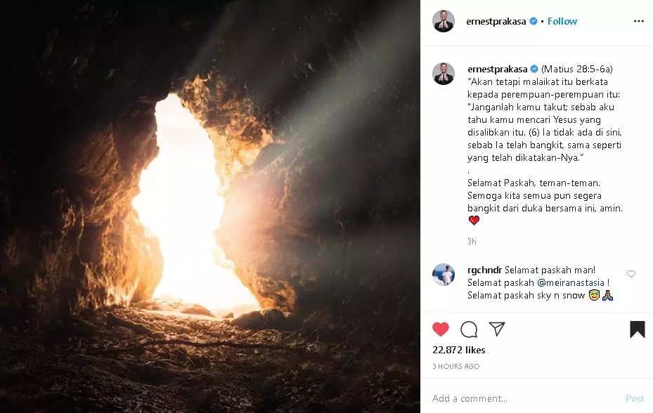 Seleb ini merayakan Paskah di rumah Berbagai sumber Seleb ini merayakan Paskah di rumah Berbagai sumber