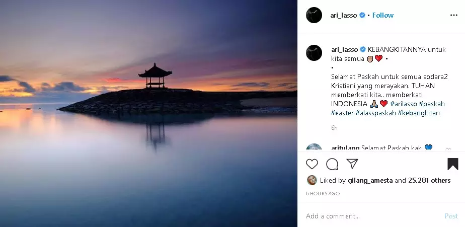 Seleb ini merayakan Paskah di rumah Berbagai sumber Seleb ini merayakan Paskah di rumah Berbagai sumber