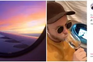 Viral Travel From Home, aksi parodi naik pesawat di rumah ini kocak