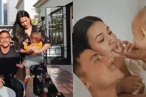 Potret keluarga Raisa Andriana & Hamish di rumah, simpel nan estetik