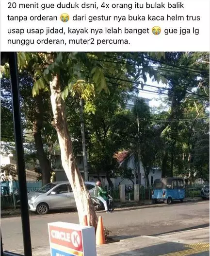 curhat driver sepi orderan corona © 2020 brilio.net