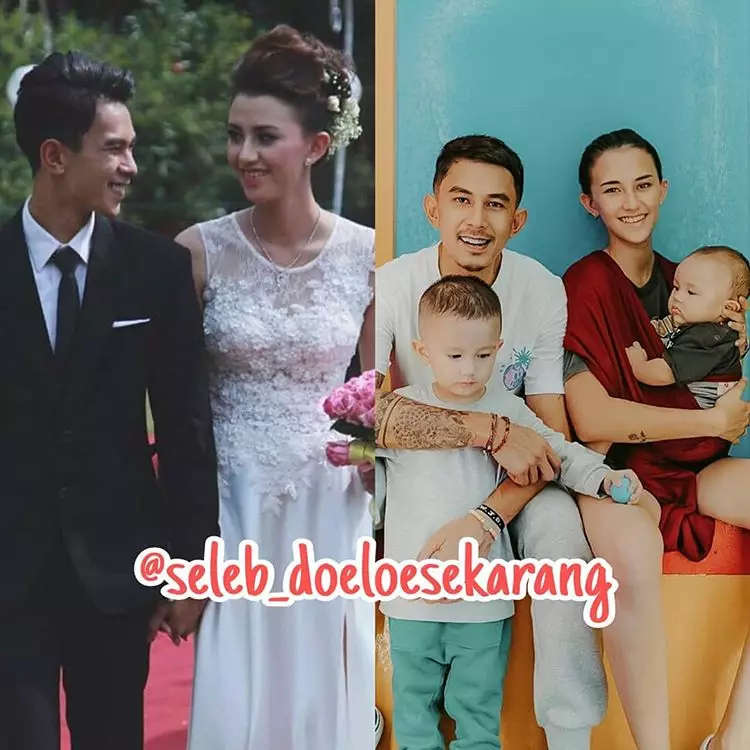 Potret pasangan seleb sesudah dan sebelum mempunyai anak Instagram/@seleb_doeloesekarang