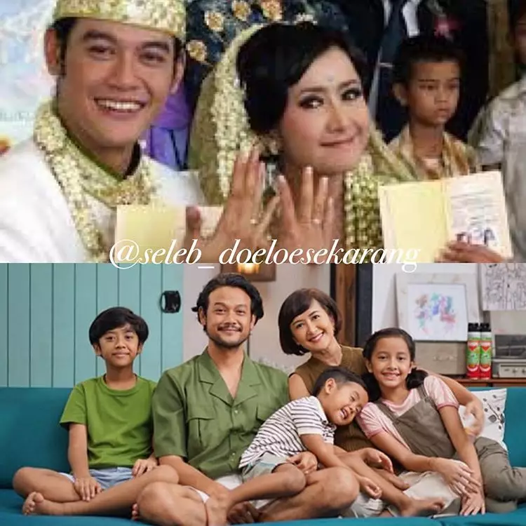 Potret pasangan seleb sesudah dan sebelum mempunyai anak Instagram/@seleb_doeloesekarang