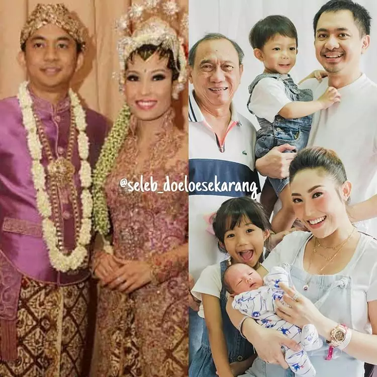 Potret pasangan seleb sesudah dan sebelum mempunyai anak Instagram/@seleb_doeloesekarang
