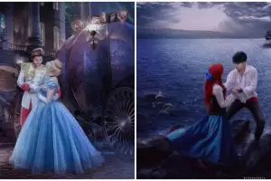 Ilustrasi jika 7 member BTS jadi pangeran Disney, mana favoritmu?