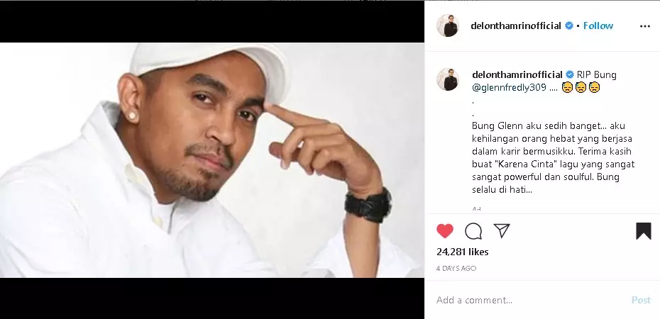 Seleb ungkap jasa Glenn Fredly semasa hidup, pernah jadi makcomblang Berbagai sumber