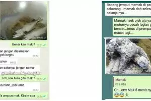 10 Chat WA lucu isengnya emak-emak ini bikin ngakak