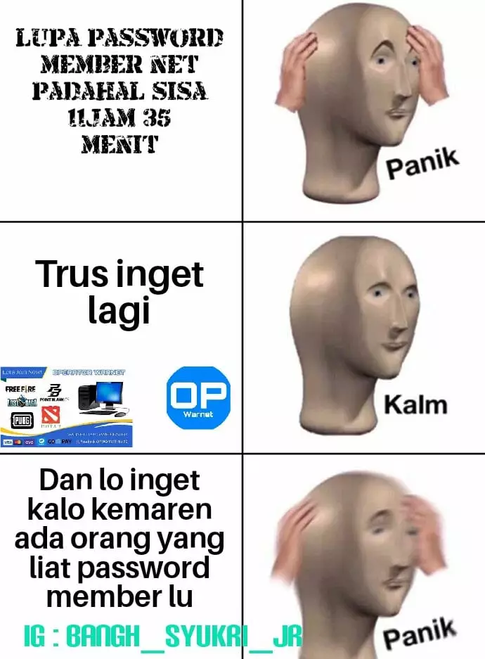 Meme lucu tentang suka duka jadi anak warnet Berbagai sumber Meme lucu tentang suka duka jadi anak warnet Berbagai sumber