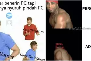 12 Meme lucu tentang suka-duka jadi anak warnet