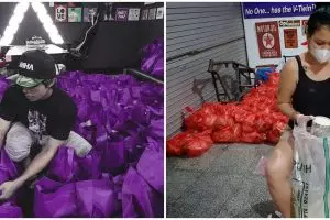 6 Seleb ini bagikan sembako saat wabah corona