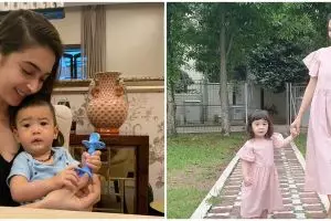 Lama tak muncul, ini 9 momen Nabila Syakieb momong anak