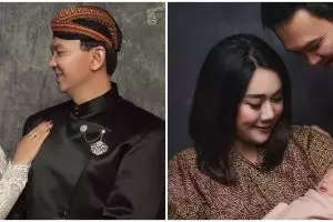 Pemotretan Yosafat anak Ahok pakai blangkon, ekspresinya menggemaskan