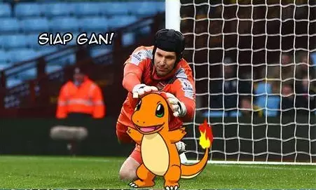 Meme kiper tangkap Pokemon 1cak.com
