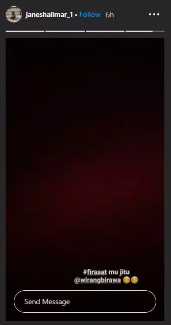 ungkapan haru Jane Shalimar Instagram ungkapan haru Jane Shalimar Instagram