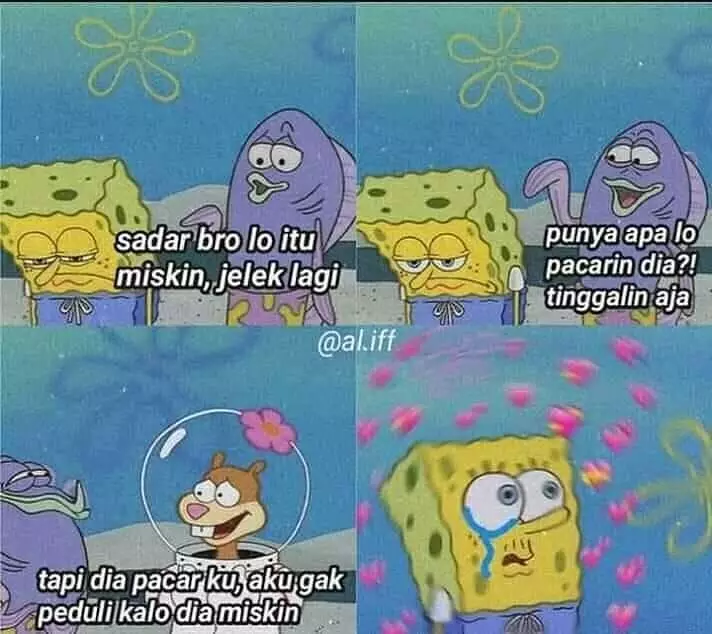 meme lucu alasan patah hati © 2020 instagram.com