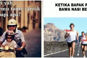 10 Meme lucu kenangan sama bapak ini bikin nostalgia