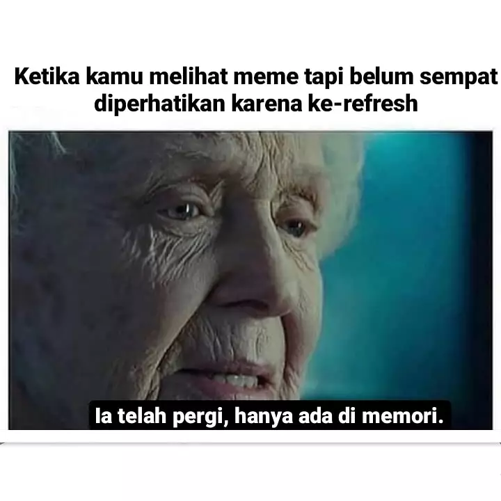 Meme sakitnya kehilangan postingan Berbagai sumber