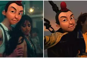 10 Foto editan lucu Jarjit 'Upin Ipin' dengan seleb dunia