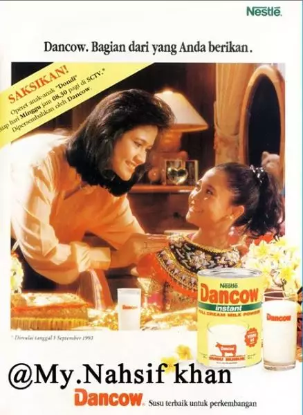 Penampakan 10 iklan jadul produk susu Instagram