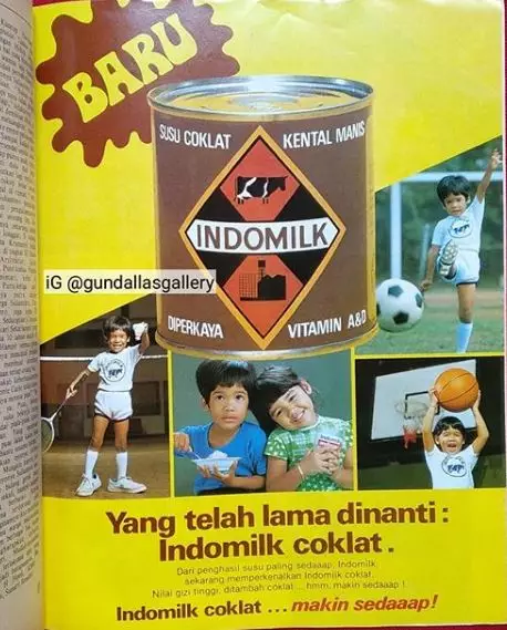 Penampakan 10 iklan jadul produk susu Instagram