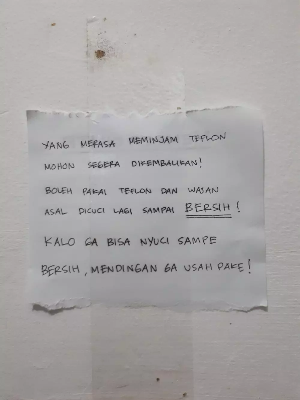 sindiran anak kos twitter