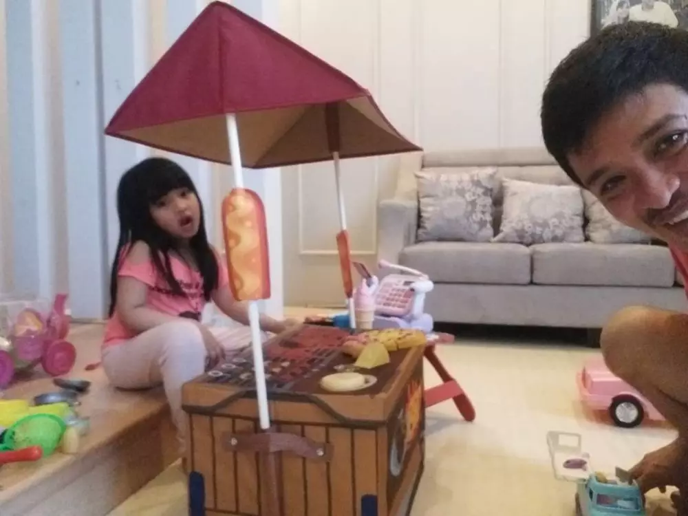 Kegiatan pemain TOP di rumah  Instagram