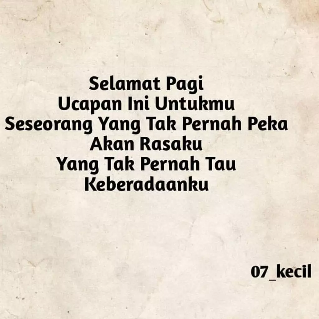 40 Kata-kata pemuja rahasia paling keren, bikin hati meleleh