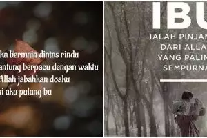  40 Kata-kata rindu buat ibu, paling menyentuh dan bikin baper