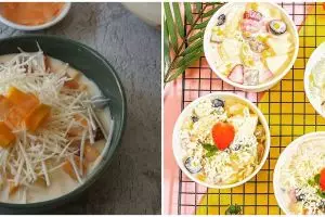 20 Resep salad buah yoghurt lezat, sehat, dan bikin nagih