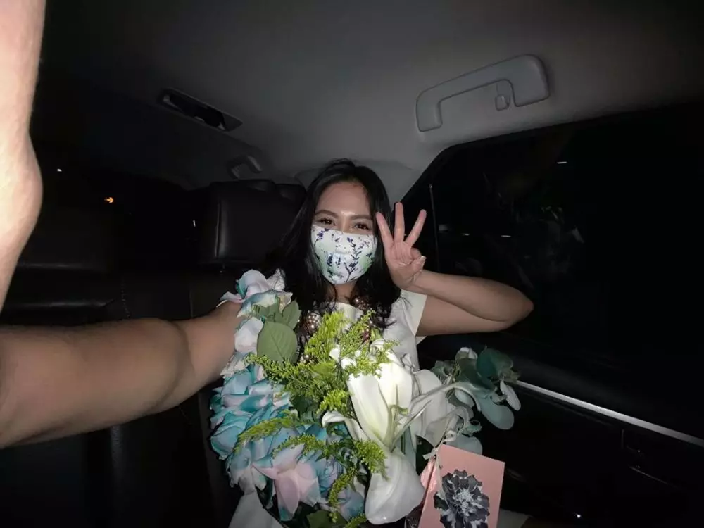 ultah pernikahan caca tengker © 2020 brilio.net