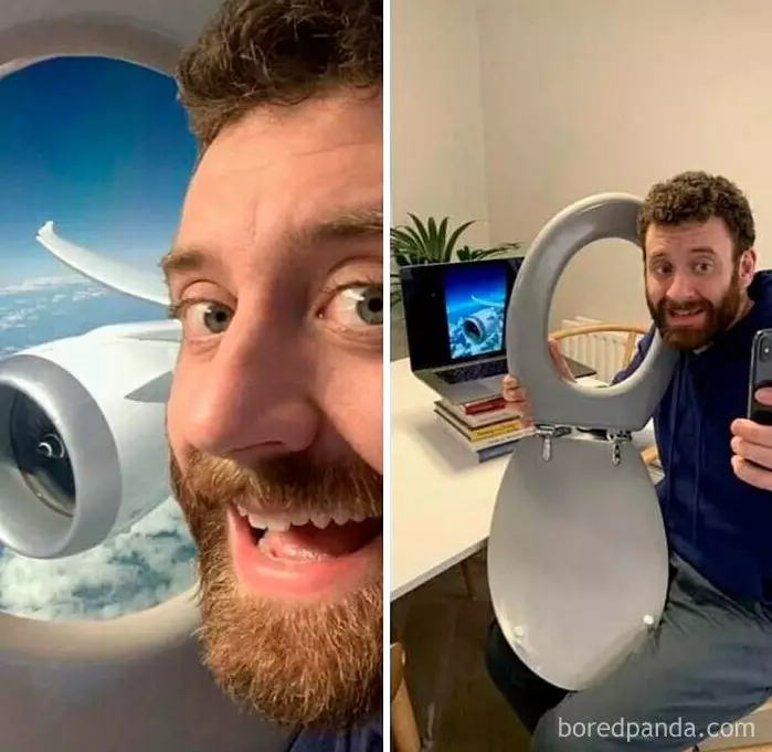 Potret orang liburan di rumah boredpanda Potret orang liburan di rumah boredpanda