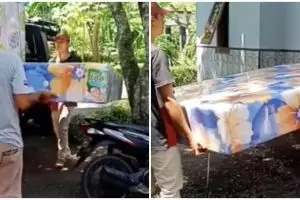 Viral spring bed dijual murah, isinya bikin melongo