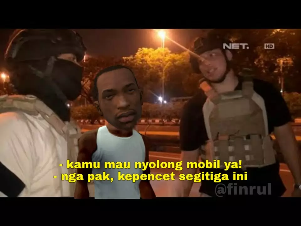 10 Meme jika GTA San Andreas ada di kehidupan nyata, bikin ngakak Berbagai sumber 10 Meme jika GTA San Andreas ada di kehidupan nyata, bikin ngakak Berbagai sumber