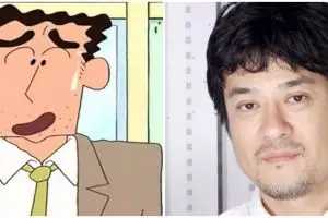 Keiji Fujiwara pengisi suara ayah Sin-chan meninggal dunia