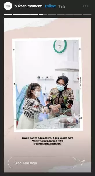 Risma sambut cucu kedua instagram