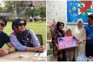 10 Momen ultah anak Muzdalifah, tetap meriah meski di rumah