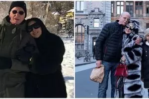 6 Momen kebersamaan Syahrini & ayah angkat bulenya, jadi sorotan