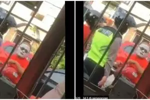 Aksi pria keluar rumah pakai masker kecantikan, bikin tepuk jidat