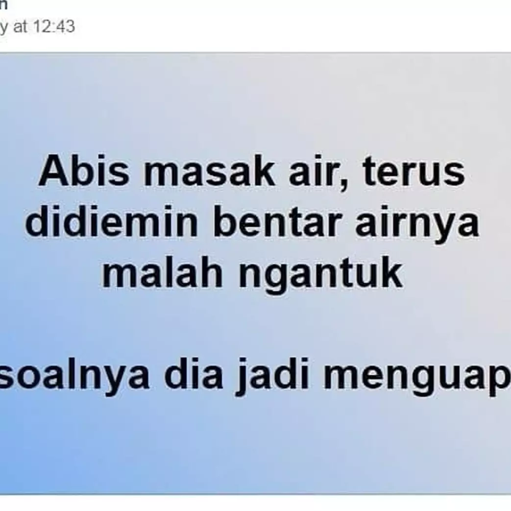 10 Status FB lucu ngasih tips ini endingnya bikin tepuk jidat