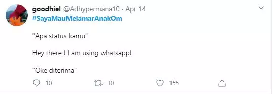 ditanya calon mertua  Twitter