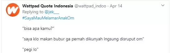 ditanya calon mertua  Twitter