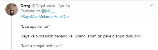 ditanya calon mertua  Twitter