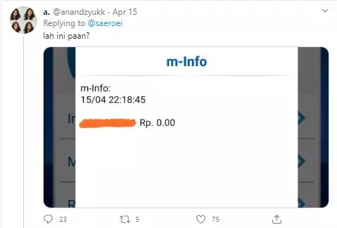 Pamer saldo  Twitter Pamer saldo  Twitter