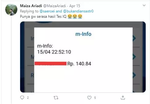 Pamer saldo  Twitter Pamer saldo  Twitter