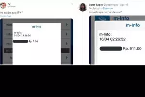 14 Cuitan warganet pamerkan saldo ini bikin hati ngenes