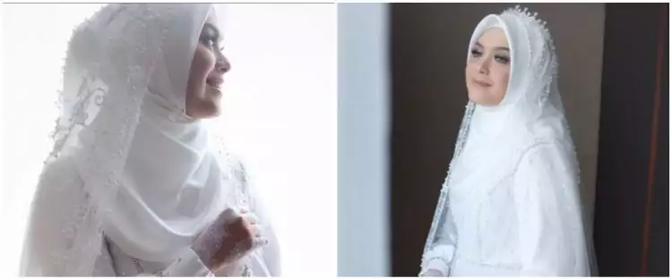 Cerita unik di balik gaun pengantin Vebby Palwinta
