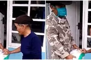 Kembalikan bantuan Covid-19, alasan nenek ini bikin haru